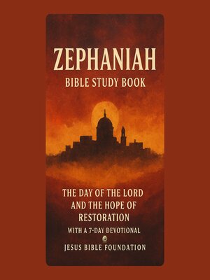 cover image of Zephaniah Bible Study Book